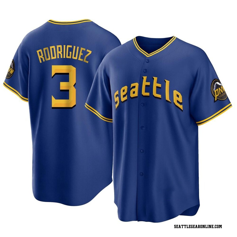 Alex Rodriguez Seattle Mariners Jersey Brand New w/Tags Men's Medium Navy  Blue