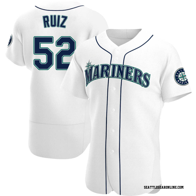 Seattle Mariners Carlos Ruiz Chooch Majestic Aqua 2017 Players