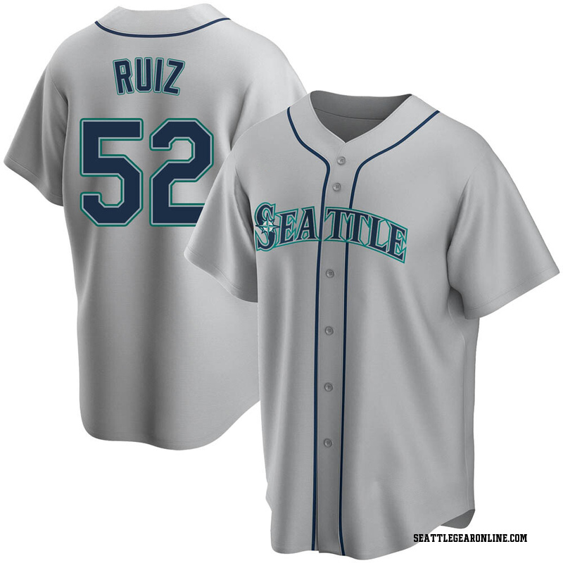 Seattle Mariners Carlos Ruiz Chooch Majestic Aqua 2017 Players