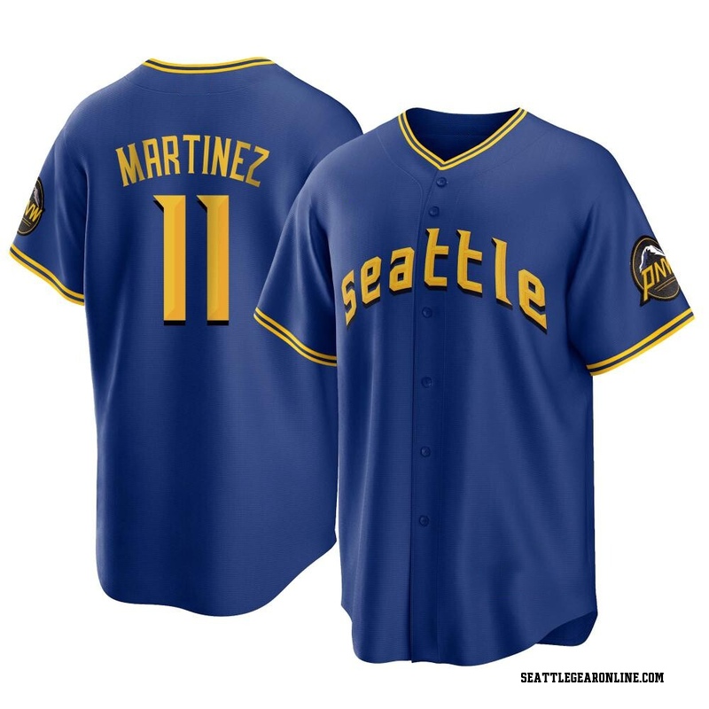 Mitchell & Ness Authentic Edgar Martinez Seattle Mariners 1989 Pullover Jersey