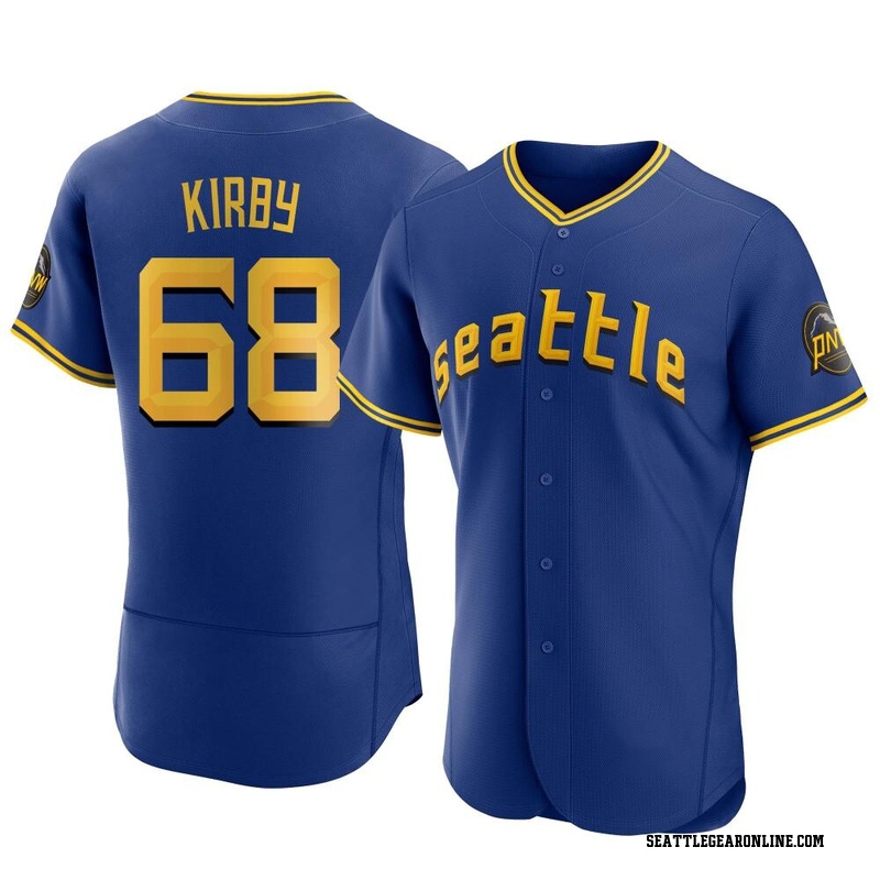 Seattle Mariners #68 George Kirby Jersey - Bluefink