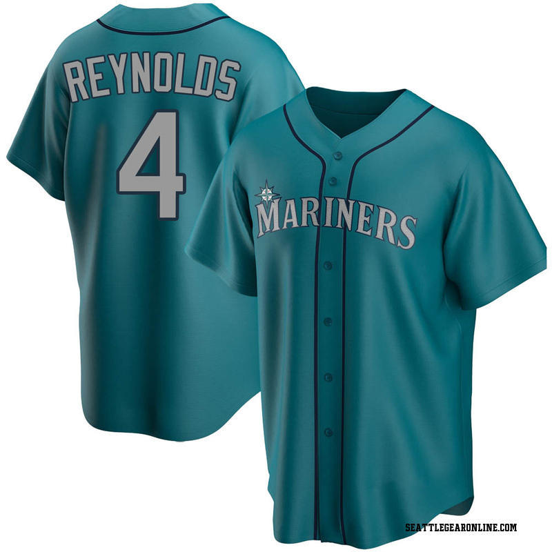 100% Authentic Mitchell & Ness Mariners 1984 Harold Reynolds Jersey Size  XXXL