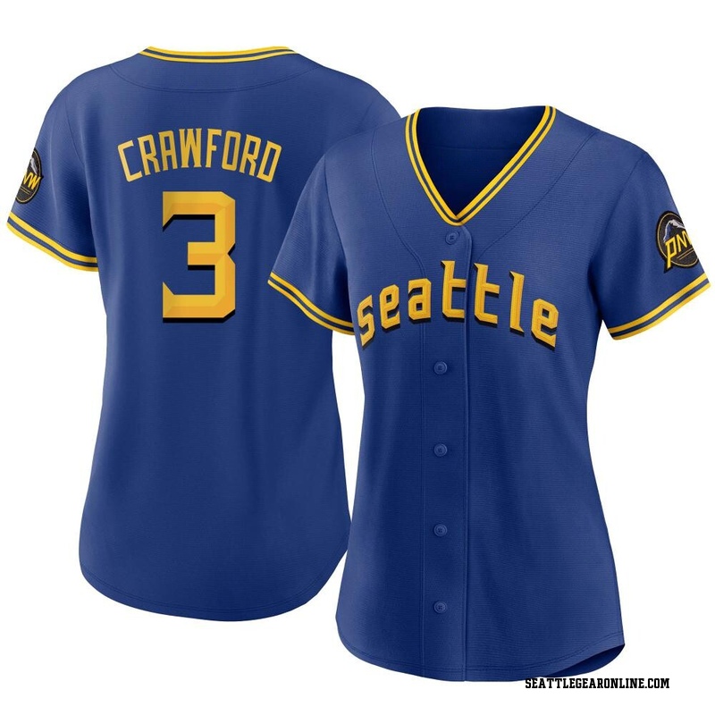 Seattle Mariners J.P. Crawford Game-Used Marineros Jersey (Salute to Latin  American) 9-15-2019