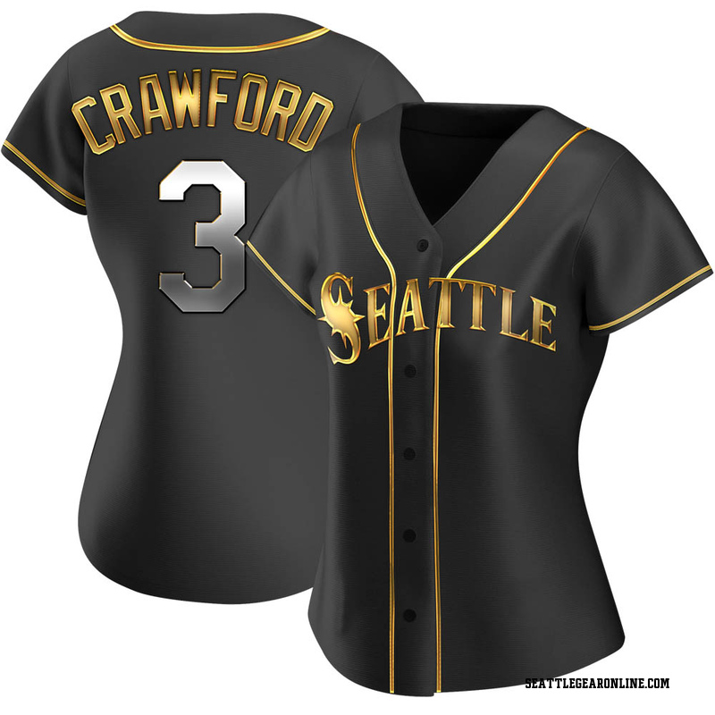 Youth J.P. Crawford Seattle Mariners Royal 2023 City Connect Name & Number  T-Shirt