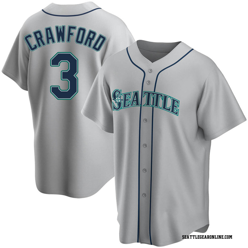 Nike Men's Seattle Mariners 2023 City Connect J. P. Crawford #3 Cool Base  Jersey