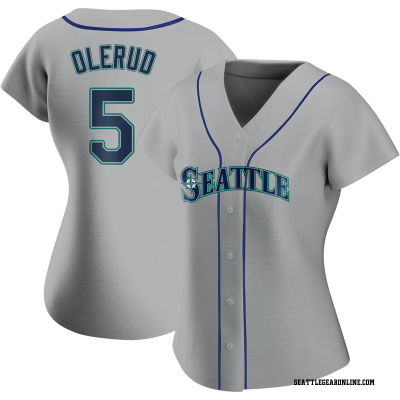 Men's John Olerud Seattle Mariners Backer T-Shirt - Navy