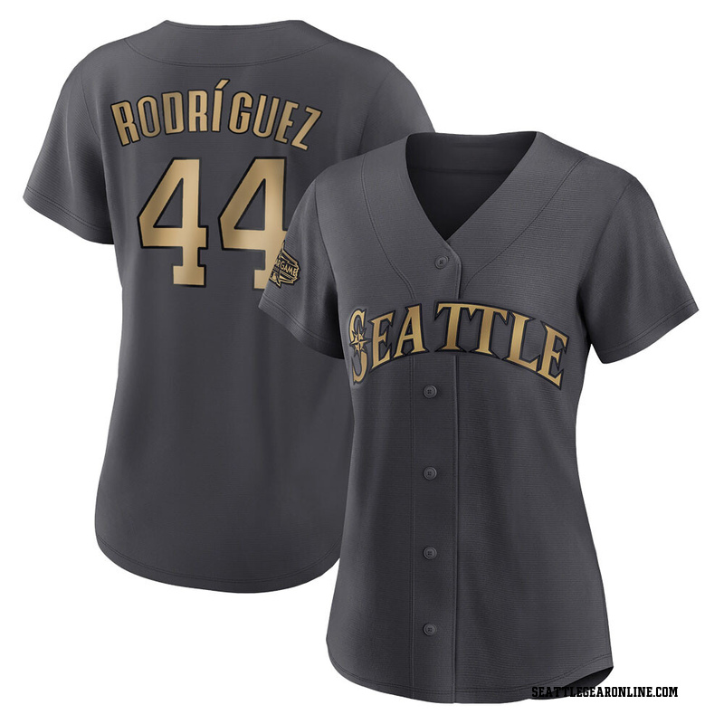 Julio Rodríguez Seattle Mariners Nike 2022 MLB All-Star Game Name & Number  T-Shirt - Charcoal
