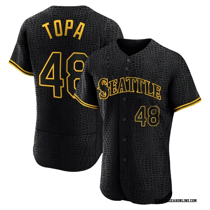 Justin Topa Game Used Marineros Jersey - 9/17/2023 vs. LAD - Size