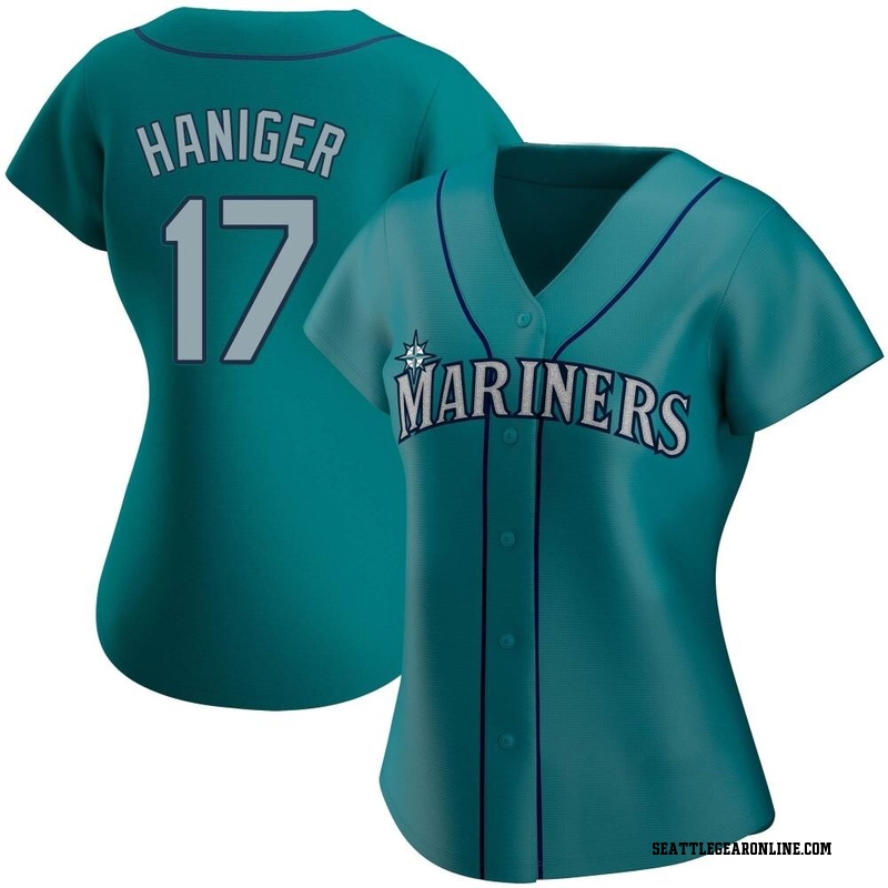 Mitch Haniger Seattle Mariners Alternate Authentic Player Jersey - Aqua in  2023