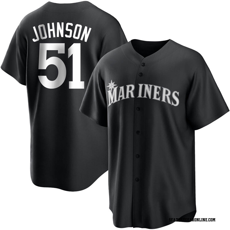 Randy Johnson 1994 Seattle Mariners 125th Anniv. Alt Teal Jersey Men's  (S-3XL)