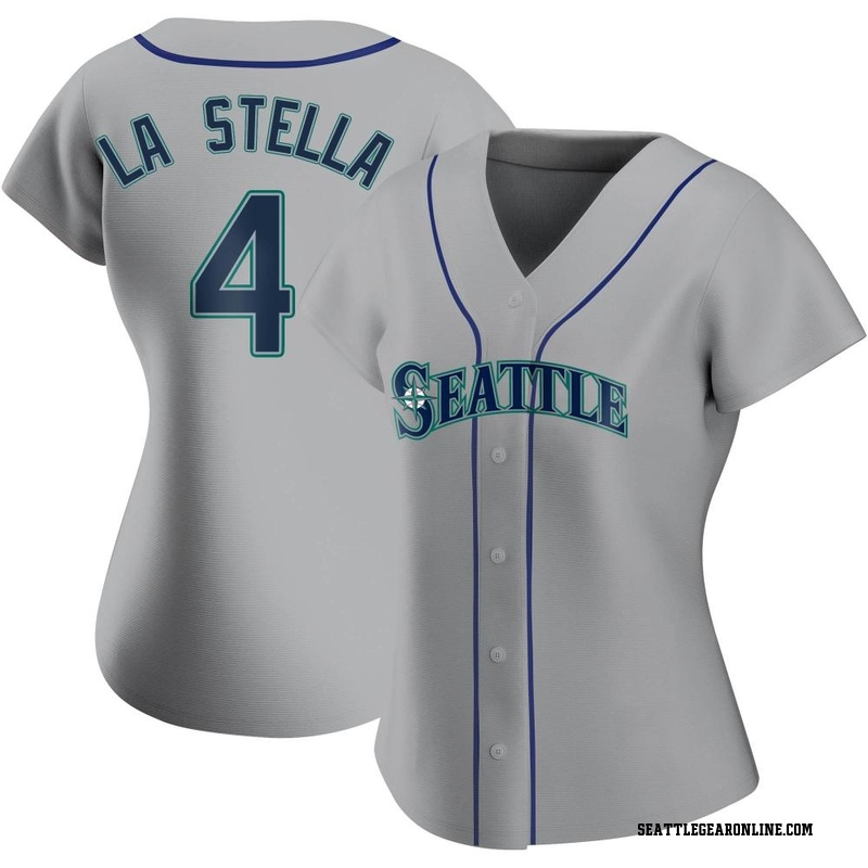 Tommy La Stella Seattle Mariners Women's Authentic Alternate Jersey - Cream